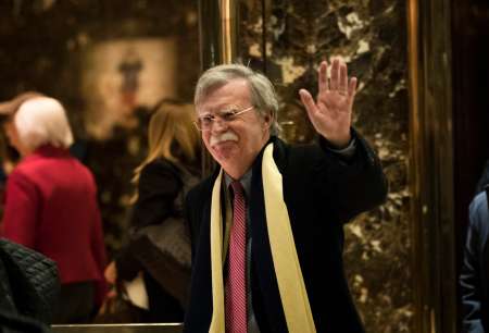 John Bolton attending a event in white House